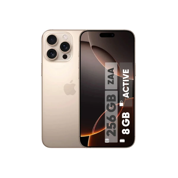 گوشی موبایل اپل مدل iPhone 16 Pro ZAA دو سیم کارت ظرفیت 256 گیگابایت و رم 8 گیگابایت